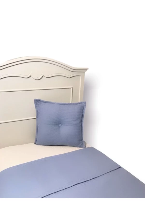 Waffle Cushion Baby Blue