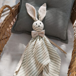 Security Blanket Almond Stripes