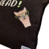 Reading Lama Custom Design Embroidered Cushion Cover - Image 3