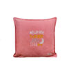 Twinkle Twinkle Custom Design Embroidered Cushion Cover (Flamingo Pink)