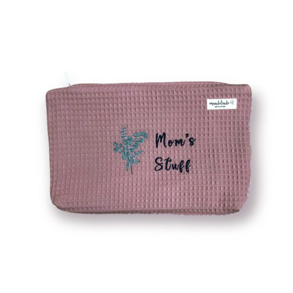 Mom’s Stuff Multi-purpose Care Bag (Dusty Rose) - Image 3