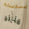 My Sweet Summer 4 Layer Hooded Muslin Poncho - Image 4